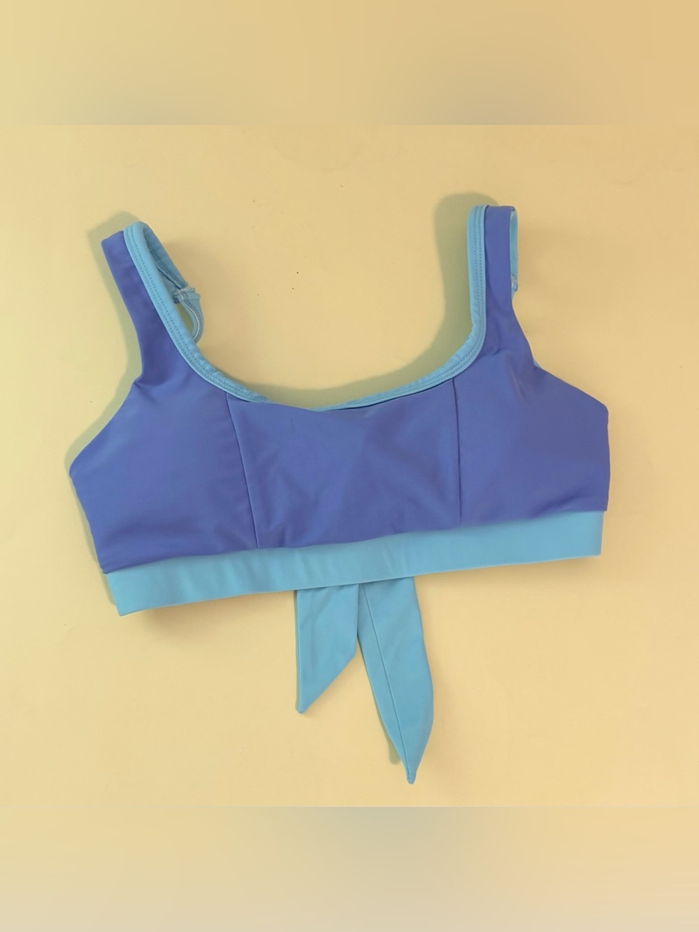 93 Play Street "Halle" Peri Lift Scoop Bikini Top – Size Large